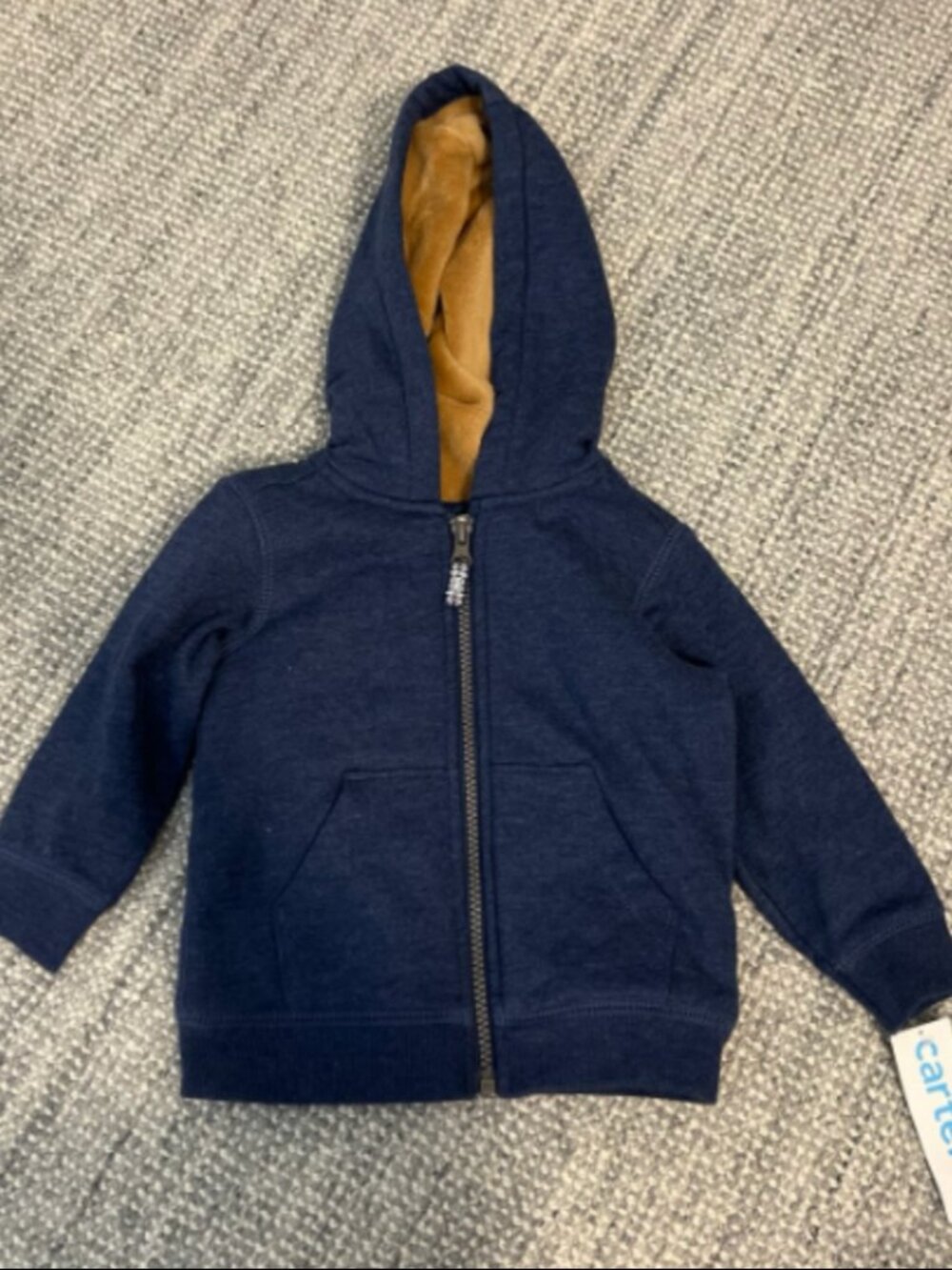 NWT Carter's Zip Up Hoodie in Size 18 Months